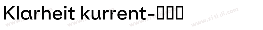 Klarheit kurrent字体转换 Klarheit kurrent字体转换